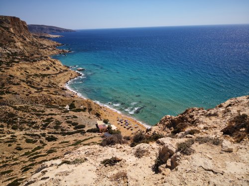 Matala - Red Beach